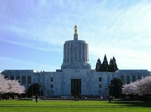 The Oregon State Capitol the Current Building