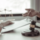 Portland car accident attorney meeting with a client to discuss legal options and personal injury claim after a crash.